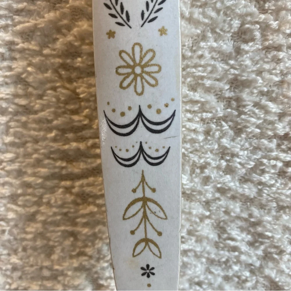 Vintage MCM Flint Arrowhead Wheat Harvest Slotted Serving Spoon
